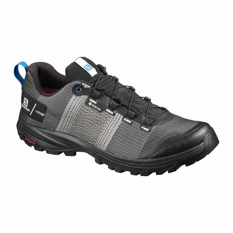 SALOMON OUT GTX/PRO Philippines - Men's Hiking Shoes - White/Black | 129456-ALZ